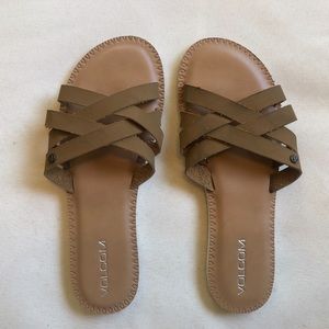 Volcom leather sandals